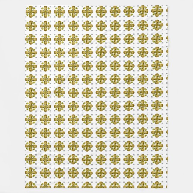Cobertor De Velo Citrine Clover (Frente)