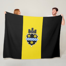 Cobertor De Velo City Flag de Pittsburgh (Pensilvânia)