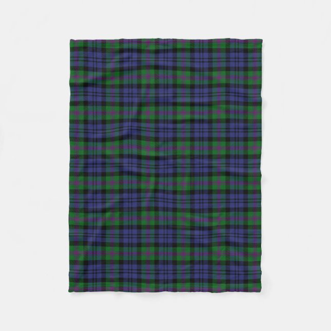 Cobertor De Velo Clã Baird Tartan (Frente)