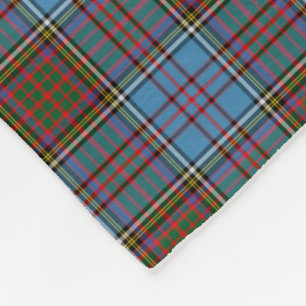 Cobertor De Velo Clan Anderson Scottish Tartan Xadrez Patterno