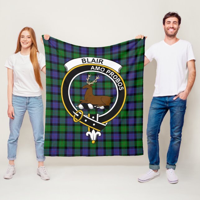 Cobertor De Velo Clan Blair Tartan Xadrez (In Situ)