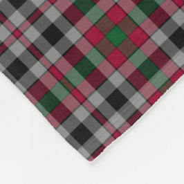 Cobertor De Velo Clan Borthwick Scottish Tartan Xadrez Patterno