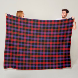 Cobertor De Velo Clan Brown Tartan