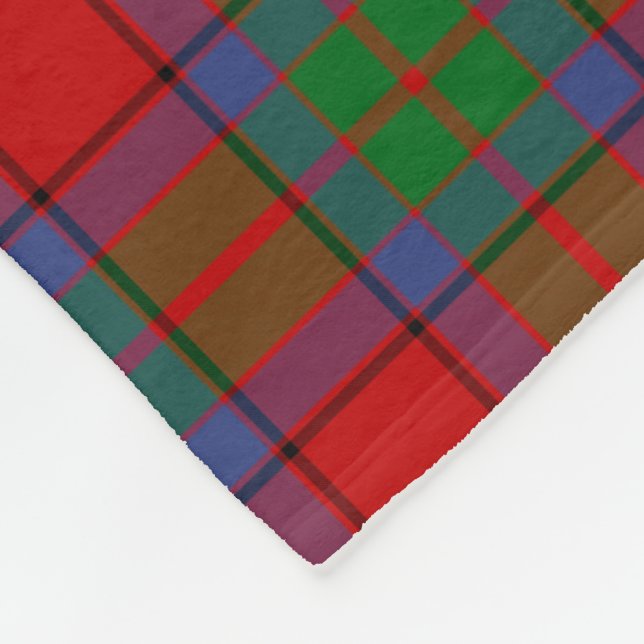 Cobertor De Velo Clan Buccleuch Scottish Tartan Xadrez Patterno (Quina)