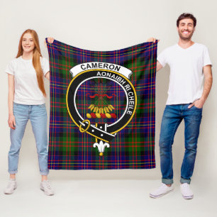 Cobertor De Velo Clan Cameron Da Xadrez Erracht Modern Tartan