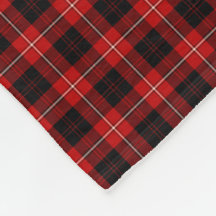 Clan Cunningham Red e Black Tartan