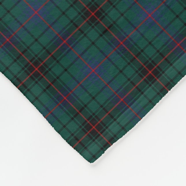 Cobertor De Velo Clan Davidson Dark Green Tartan (Quina)