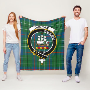 Cobertor De Velo Clan Duncan Ancient Tartan Xadrez