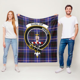 Cobertor De Velo Clan Dunlop Modern Tartan Xadrez