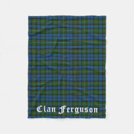 Cobertor De Velo Clan Ferguson Tartan