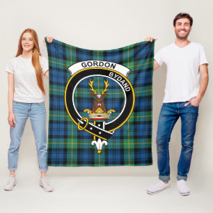 Cobertor De Velo Clan Gordon Ancient Tartan Xadrez