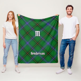 Cobertor De Velo Clan Henderson Tartan
