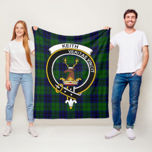 Cobertor De Velo Clan Keith Modern Tartan Xadrez