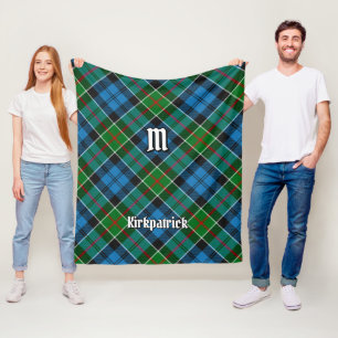 Cobertor De Velo Clan Kirkpatrick Tartan