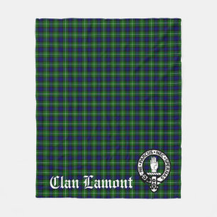 Cobertor De Velo Clan Lamont Tartan