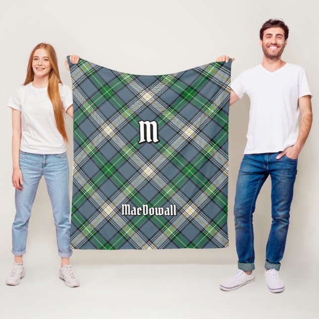 Cobertor De Velo Clan MacDowall Tartan (In Situ)