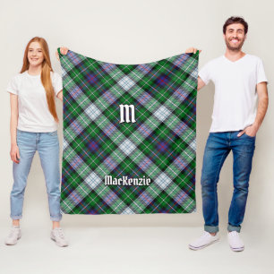 Cobertor De Velo Clan MacKenzie Dress Tartan Fleece Blanket