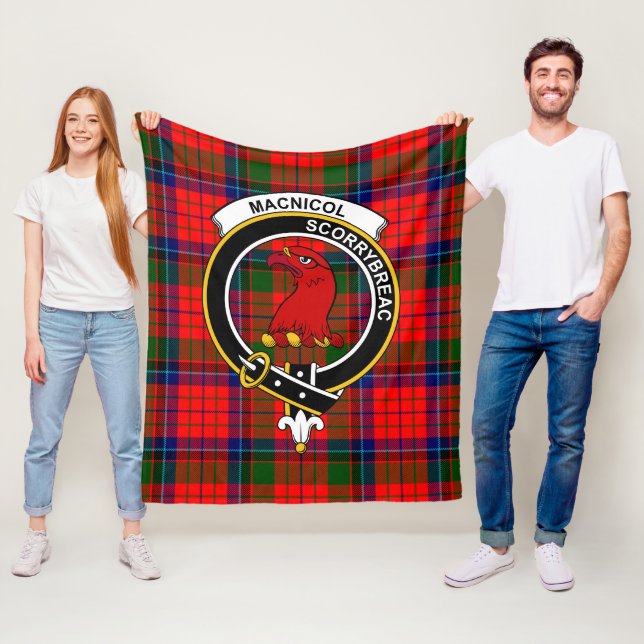 Cobertor De Velo Clan MacNicol Tartan Xadrez (In Situ)