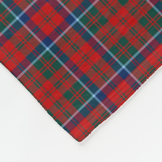 Cobertor De Velo Clan Matheson Tartan - Padrão de Xadrez escocês (Quina)