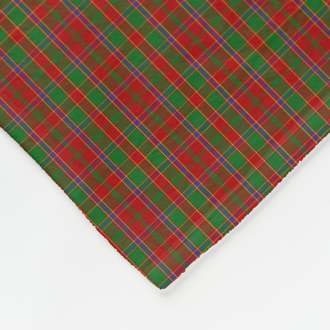 Cobertor De Velo Clan Monro Tartan (Quina)