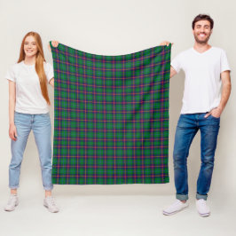 Cobertor De Velo Clan Young Tartan Xadrez