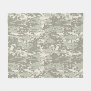 Cobertor De Velo Classic Military Digital Camo Pattern