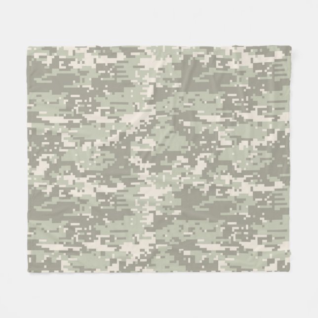 Cobertor De Velo Classic Military Digital Camo Pattern (Frente (Horizontal))