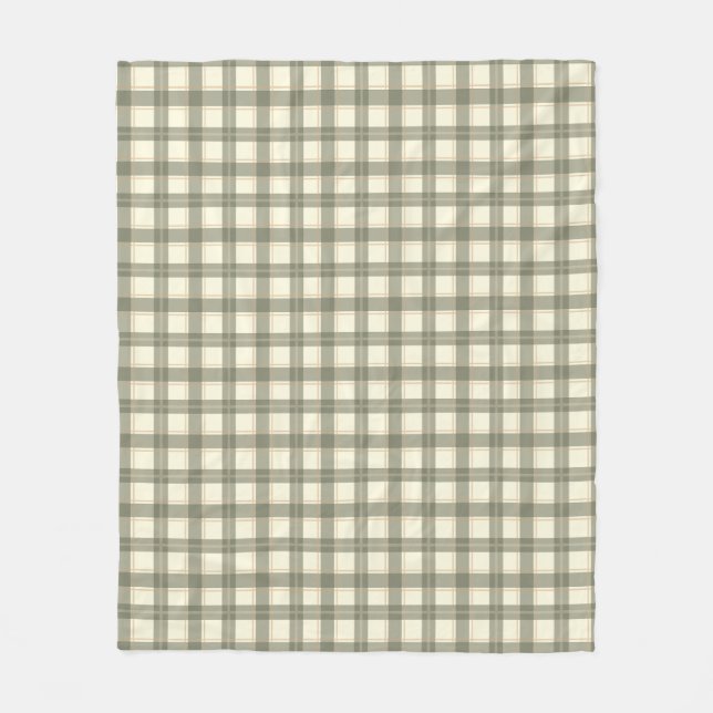 Cobertor De Velo Classic Sage Tartan (Frente)