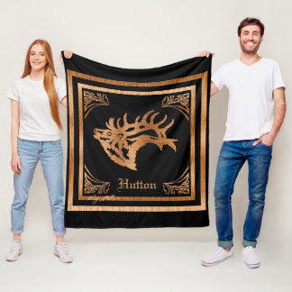 Cobertor De Velo Clássico Majestoso Bull Elk