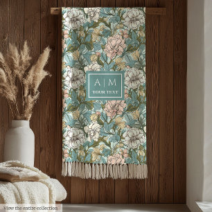 Cobertor De Velo Clássico Morris inspirou o lançamento de arte flor