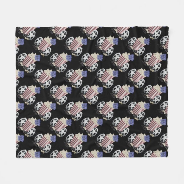 Cobertor De Velo Clássicos do Filme Observando (Frente (Horizontal))