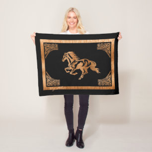 COBERTOR DE VELO CLASSY HORSE WOOD SILHOUETTE
