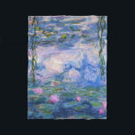 Cobertor De Velo Claude Monet - Lírios Água 1919<br><div class="desc">Claude Monet - Lírios Hídricos 1919. Uma pintura artística famosa.</div>