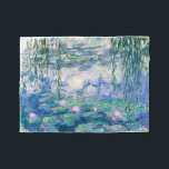 Cobertor De Velo CLAUDE MONET - lírios de água<br><div class="desc">CLAUDE MONET - lírios de água
Óleo em canvas; reprodução</div>