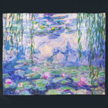Cobertor De Velo Claude Monet - Lírios/Ninfas 1919<br><div class="desc">Lírios/Ninfas (W.1852) - Claude Monet,  Petróleo na Canvas,  1916-1919</div>