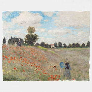 Cobertor De Velo Claude Monet - Poppy Field