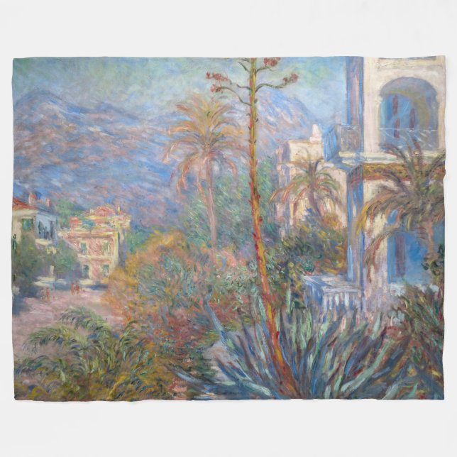 Cobertor De Velo Claude Monet - Villas em Bordighera (Frente (Horizontal))