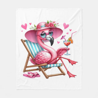 Cobertor De Velo Clipart Flamingo