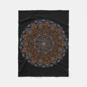 Cobertor De Velo Clique em Estilo Mandala 86 47 Sutil Trump Resist 