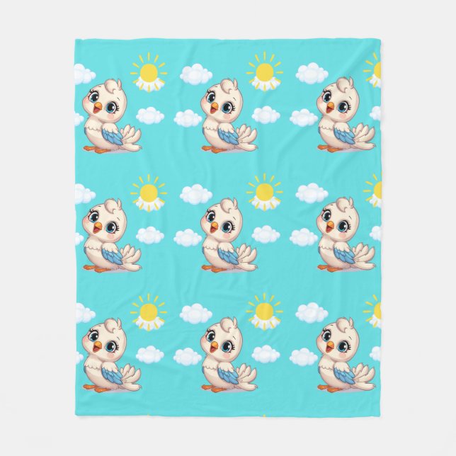 Cobertor De Velo Cloud & Song Kids Fleece Blanket (Frente)