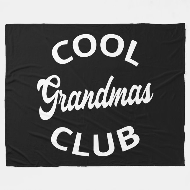 Cobertor De Velo Clube das Avós Incríveis I (Frente (Horizontal))