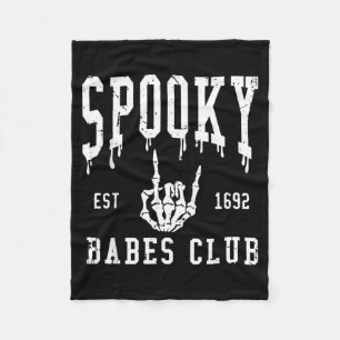Cobertor De Velo Clube das Garotas Assustadoras Est 1629 Halloween