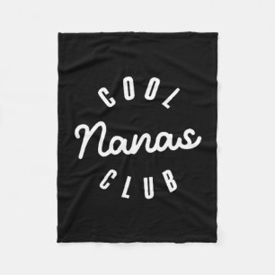 Cobertor De Velo Clube das nanas fixes nana engraçado dia das mães 