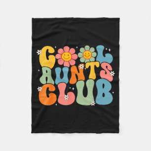 Cobertor De Velo Clube das tias legais sorriso retrô groovy tia tia