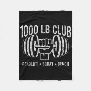 Cobertor De Velo Clube de Levantamento de Peso de 1000 Libras Gif d