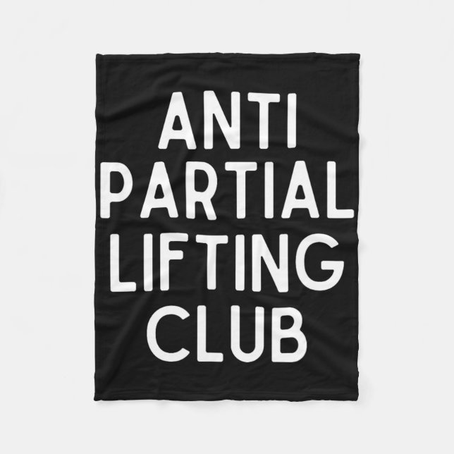 Cobertor De Velo Clube de Levantamento de Potência Anti-Levantament (Frente)