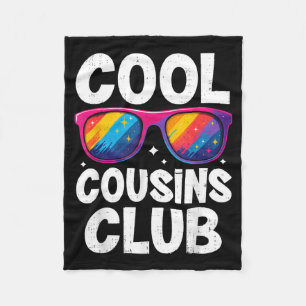 Cobertor De Velo Clube de Primos Legais Família Combinando Camisa d