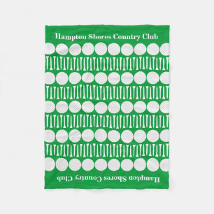 Cobertor De Velo Clube do Campo Golf Carrinho Fleece Blanket