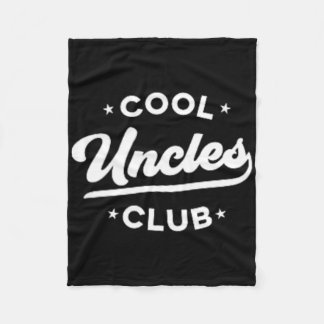 Cobertor De Velo Clube dos Tios Legais Masculino Retro Melhor Tio d
