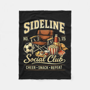 Cobertor De Velo Clube Social à Margem Lanche de Torcida Repetição
